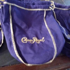 Crown Royal bags Lot of 21